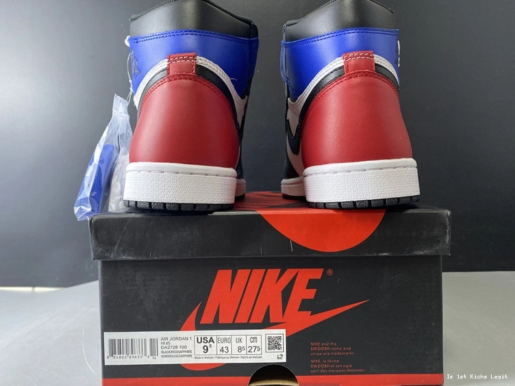 Jordan 3 1  High DA2728-100-1 SP “Top Air 2.0” 0416